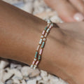 Kemboja Pastel Beaded Anklet
