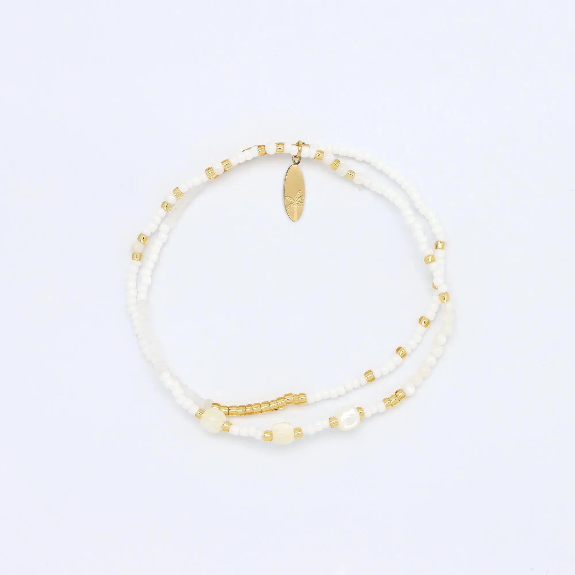 Pasir Mother of Pearl Beaded Bracelet
