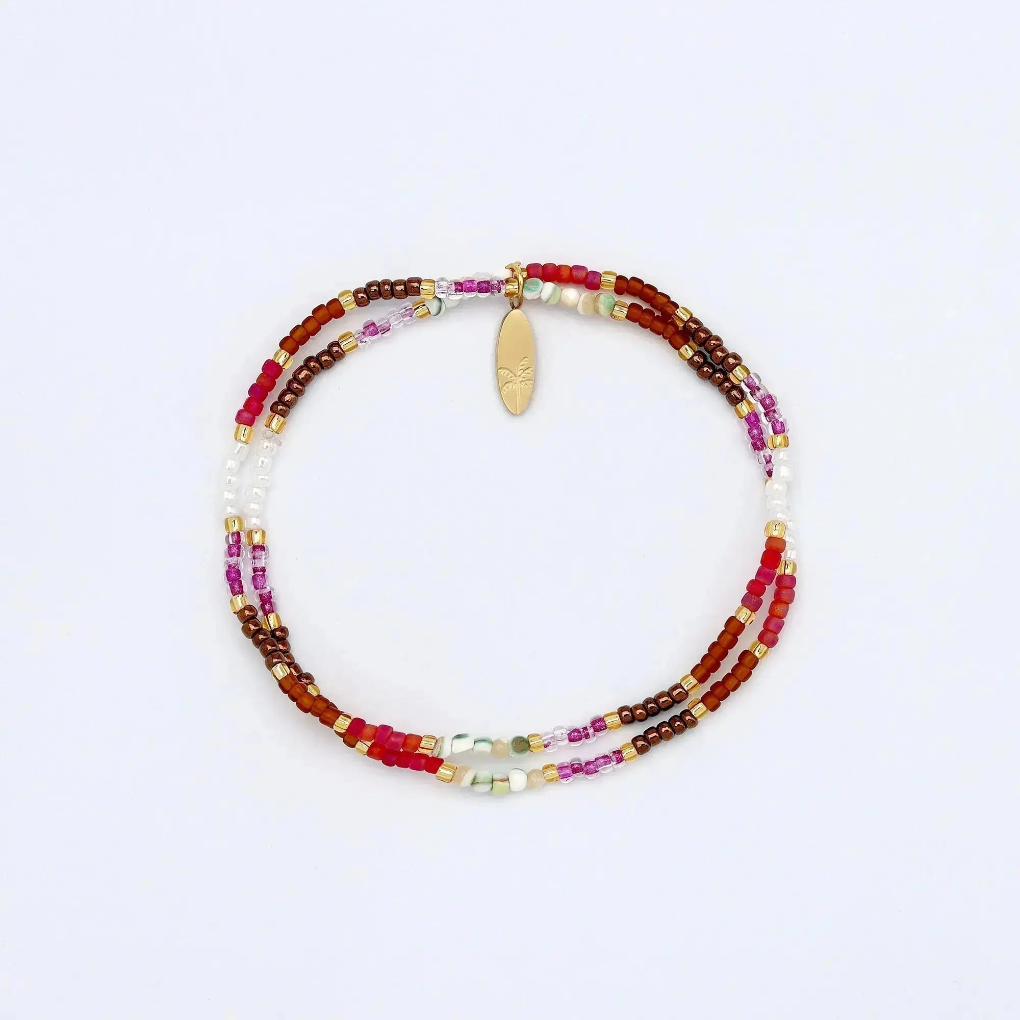 Berkilau Warm Tone Beaded Bracelet