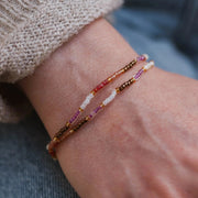 Berkilau Warm Tone Beaded Bracelet