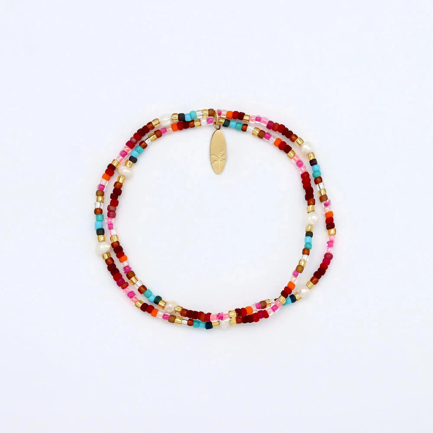 Merah Dainty Beaded Bracelet