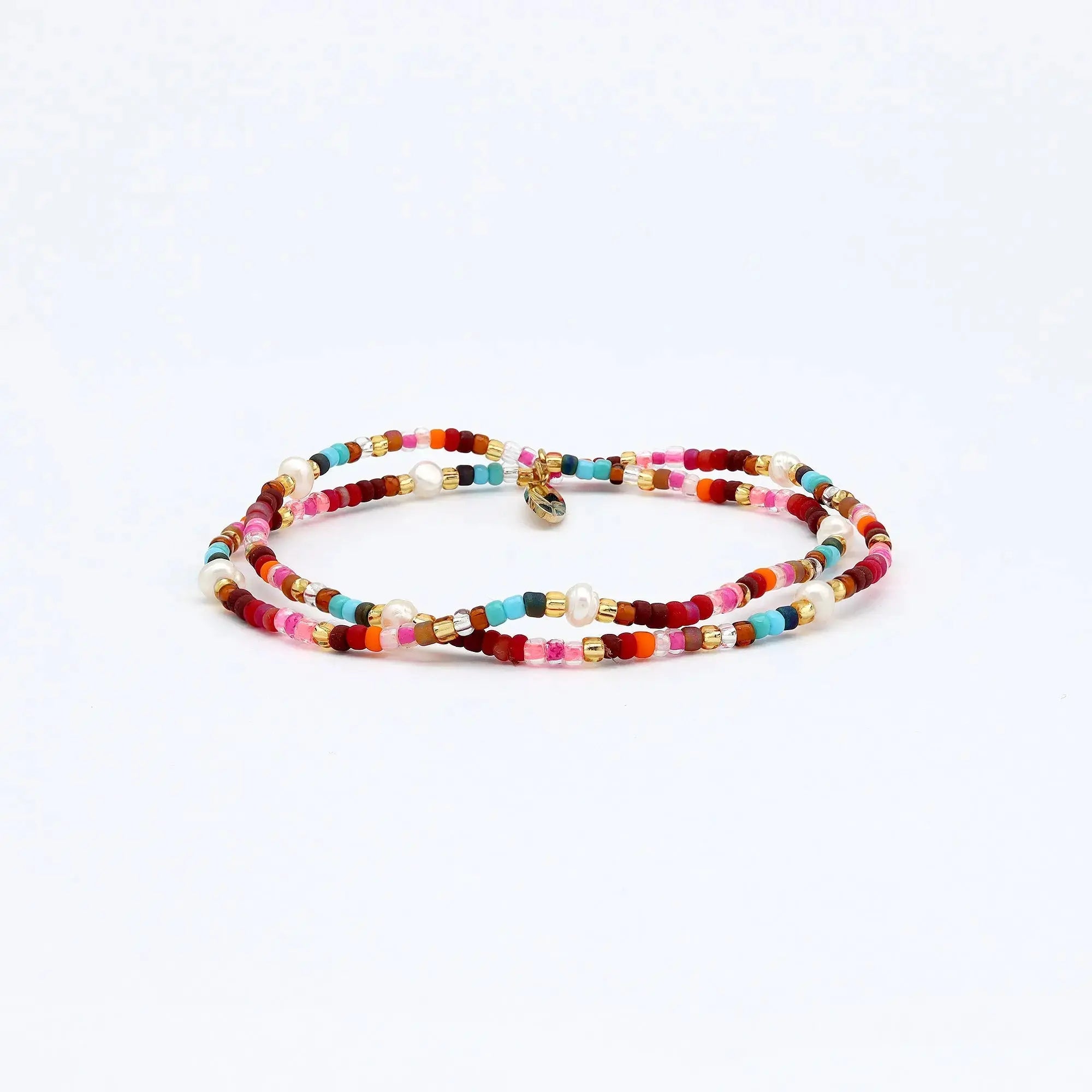 Merah Dainty Beaded Bracelet