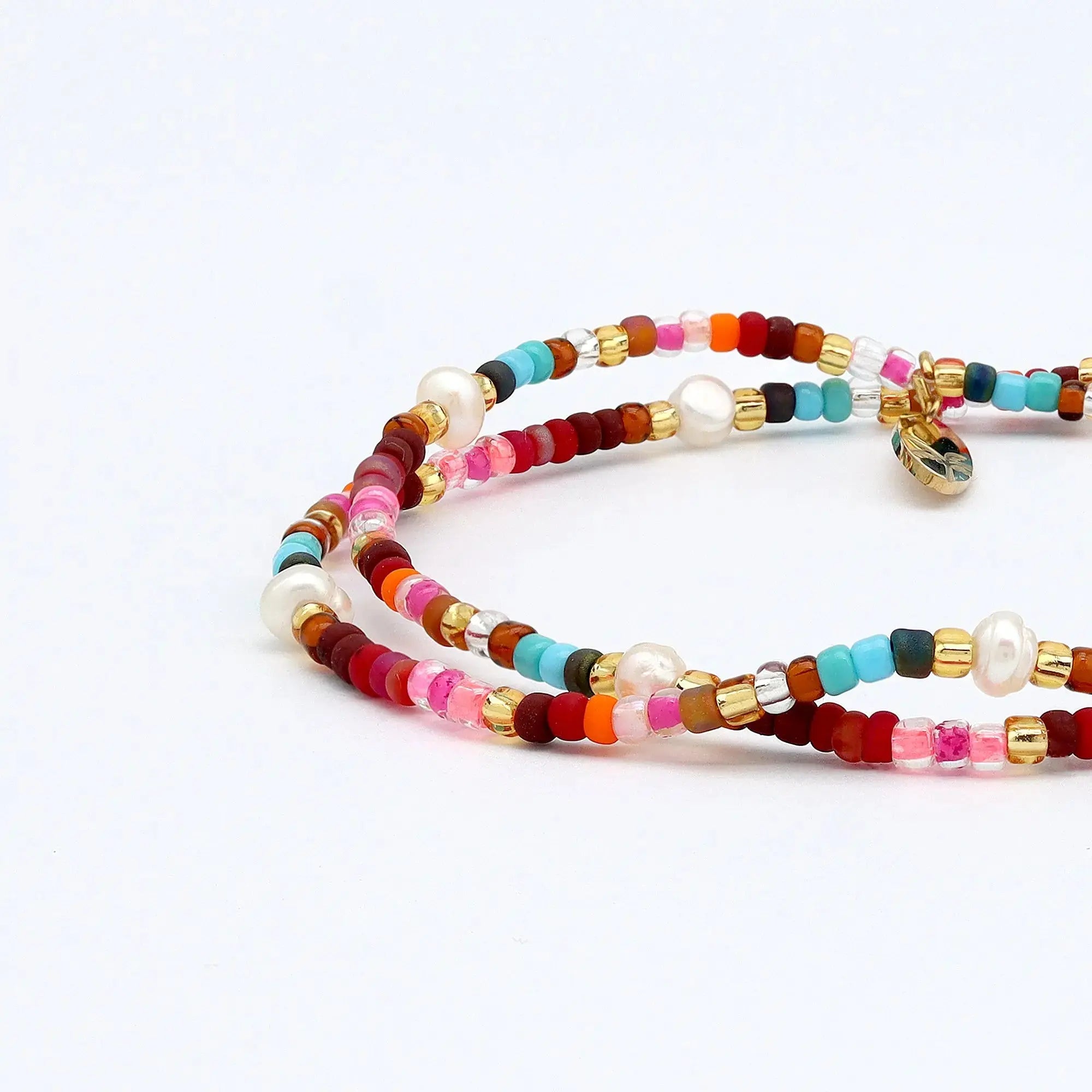 Merah Dainty Beaded Bracelet