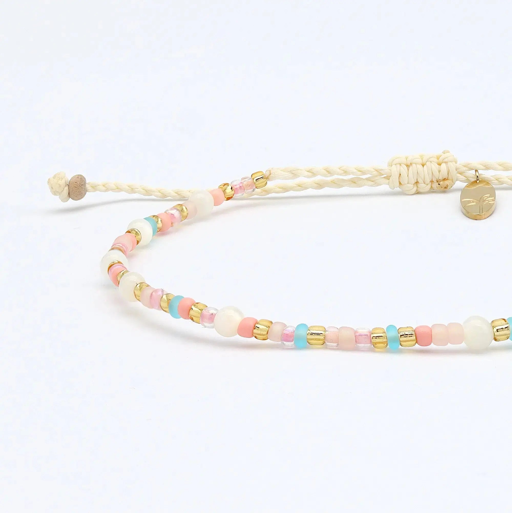 Surya Golden Beaded Bracelet