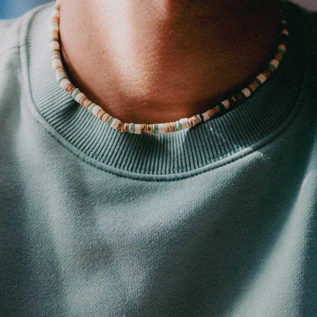 Laut Turquoise Wood Necklace