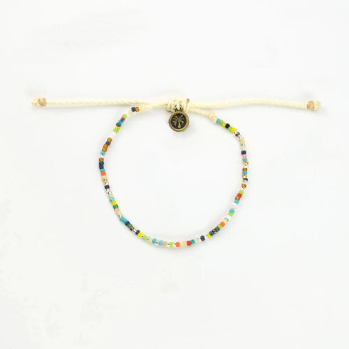 Alila Dainty Colourful Beaded Anklet