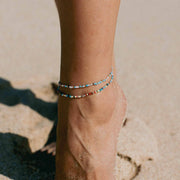 Alila Dainty Colourful Beaded Anklet