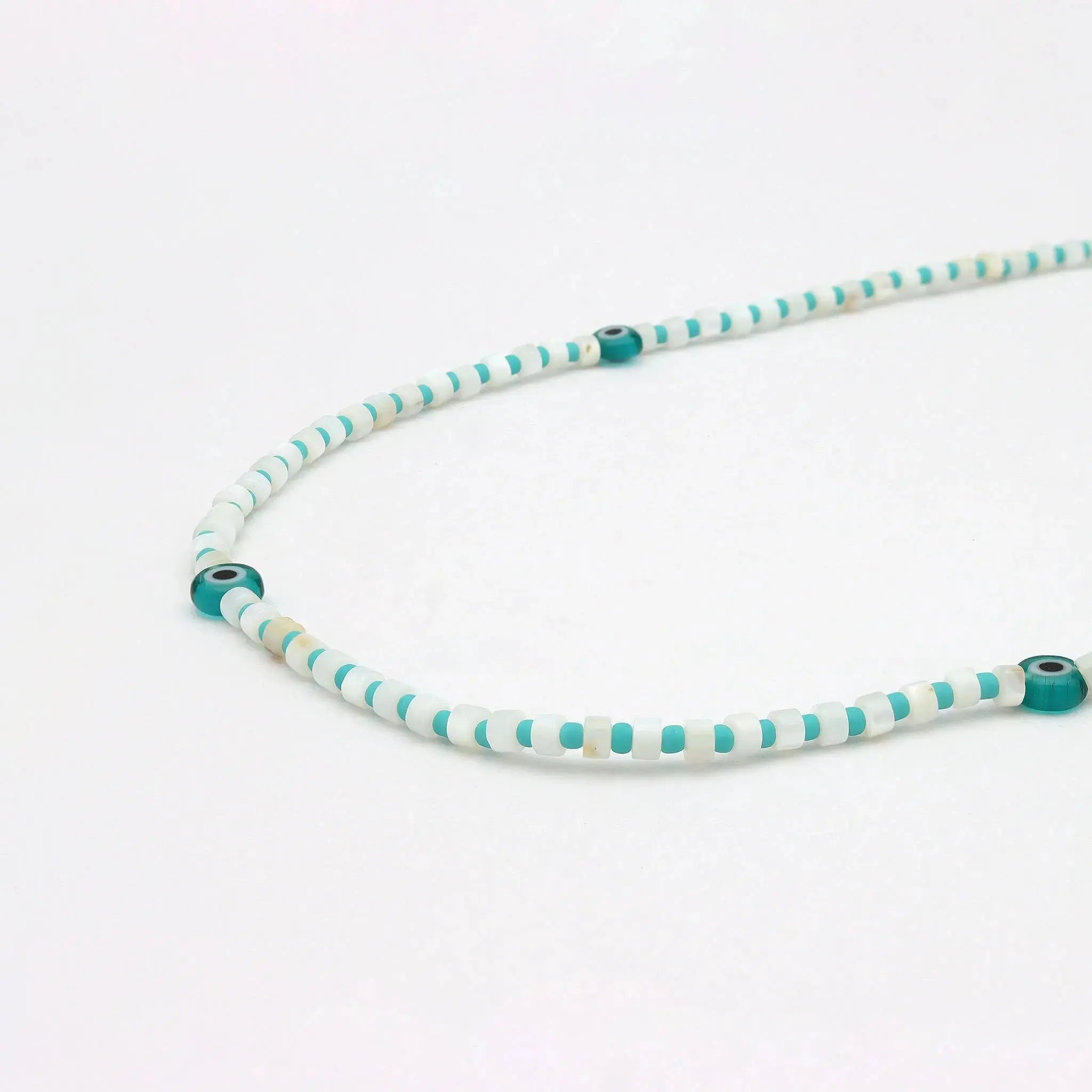 Hanauma Bay Evil Eye Necklace