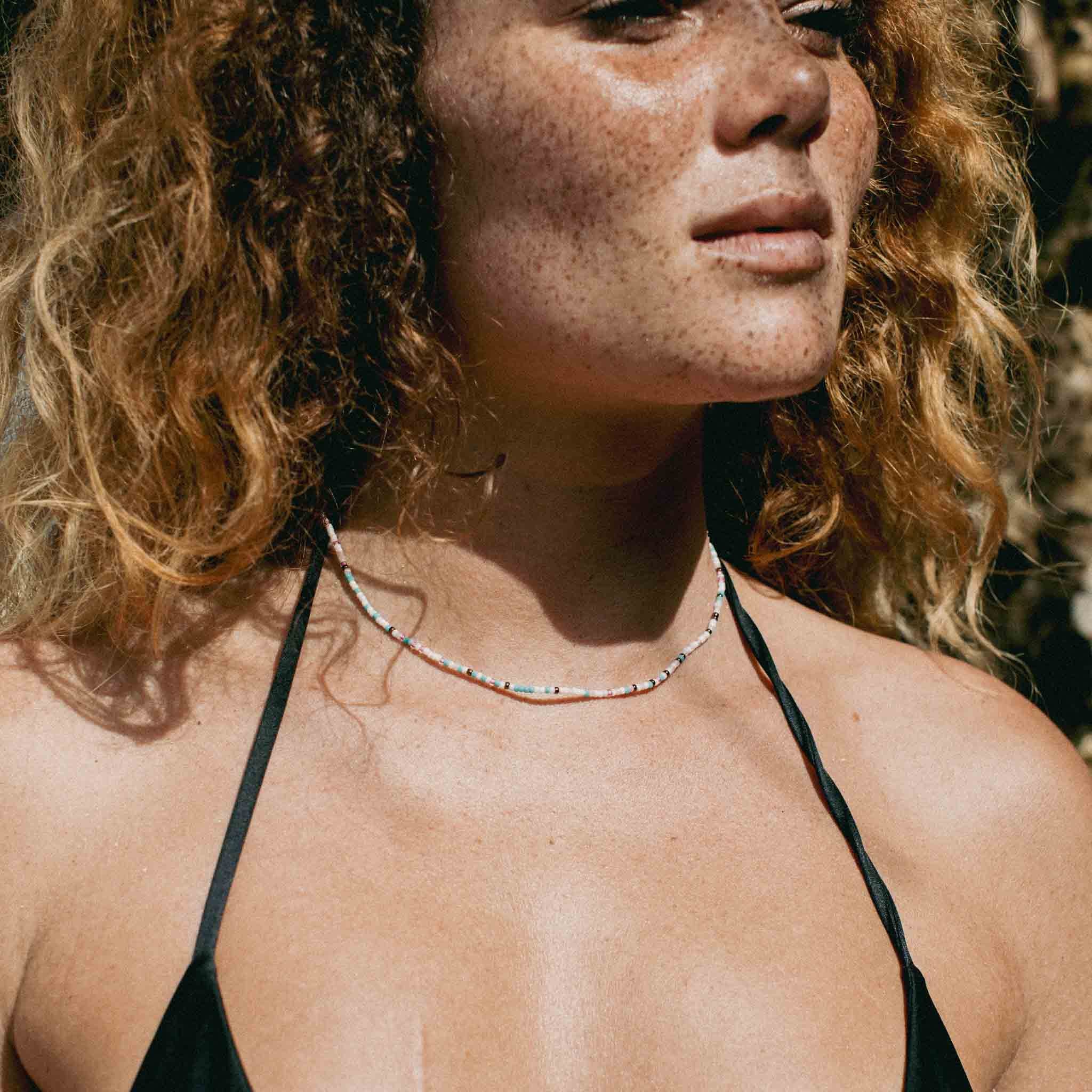 Alila Dainty Beaded Choker Necklace