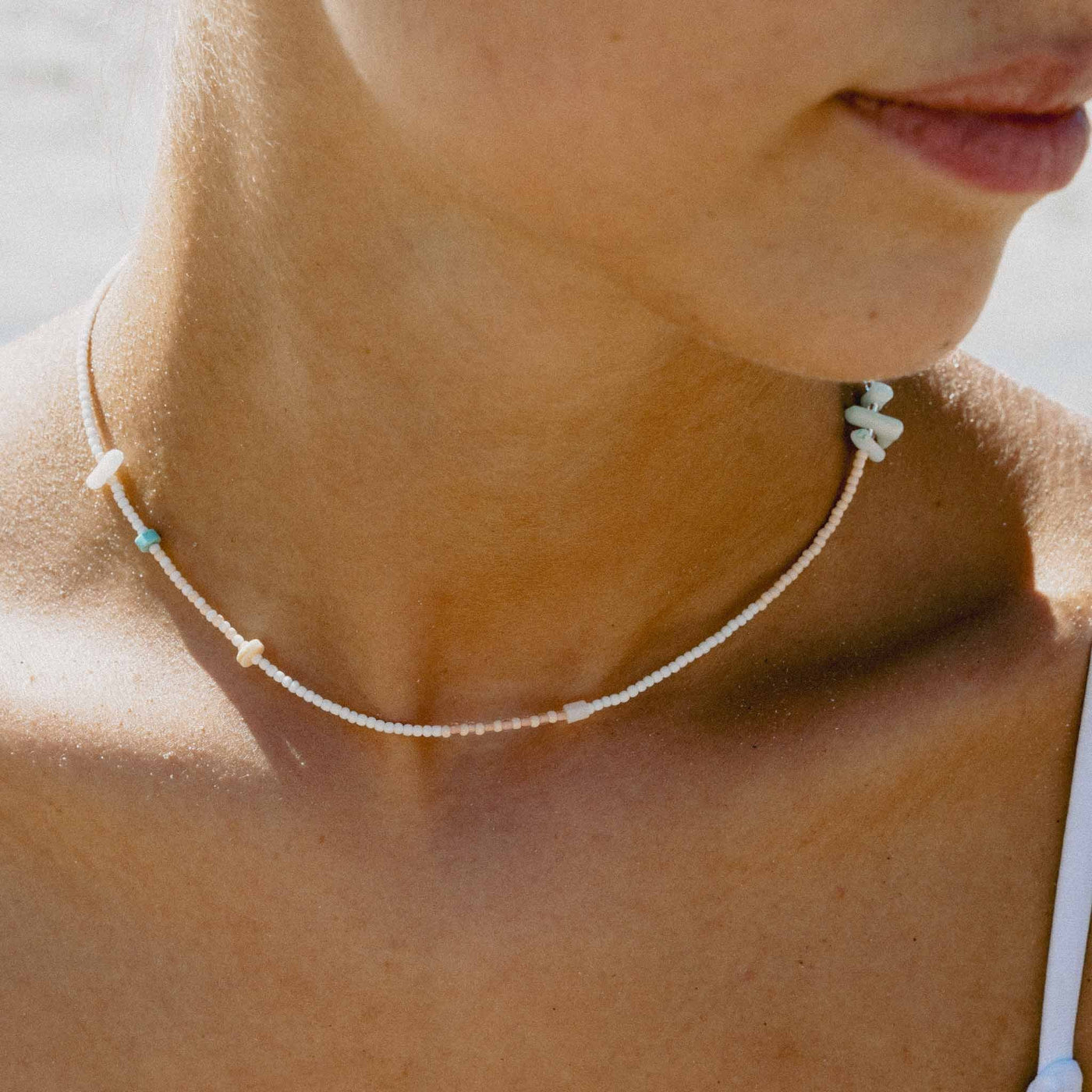 Mimpi Dainty Beaded Necklace