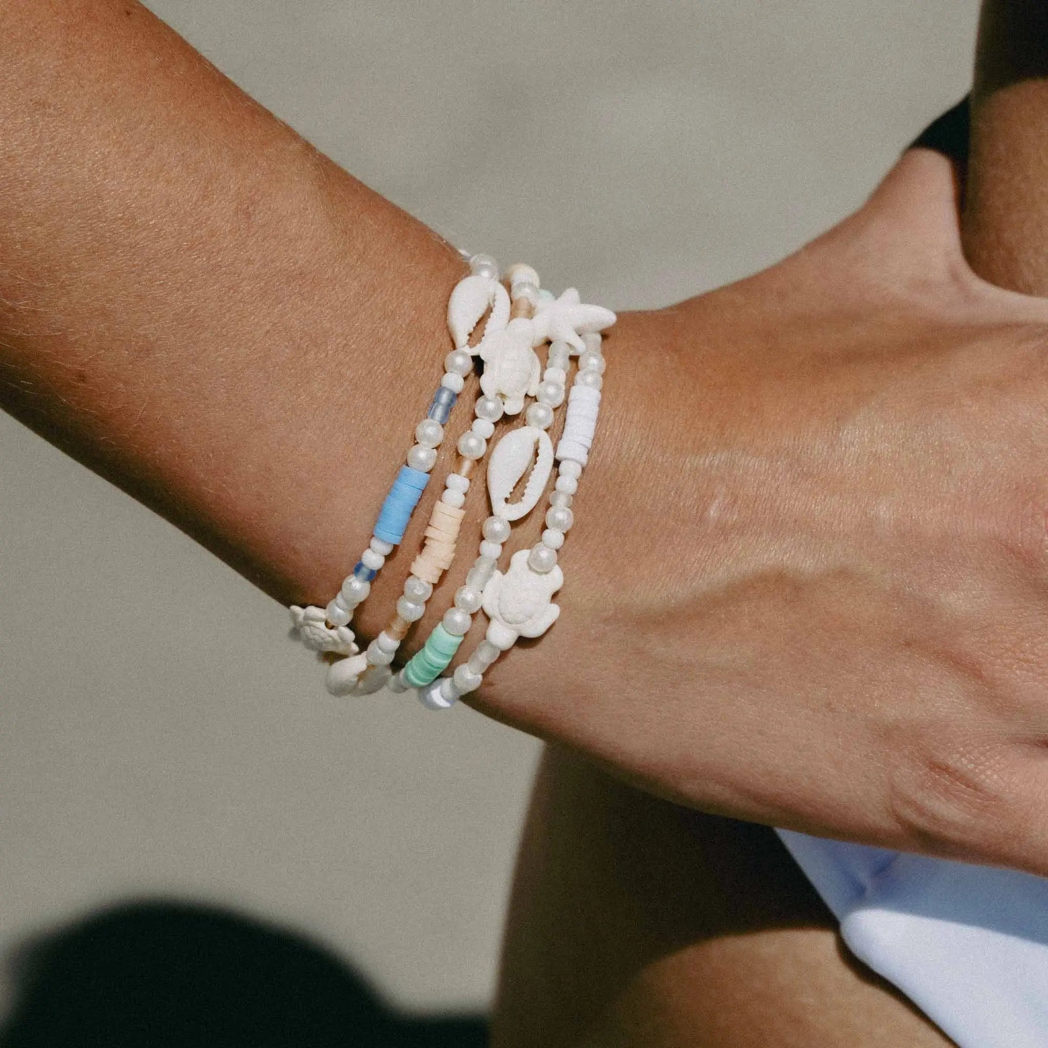 Sagara Hati Beaded Charm Bracelet
