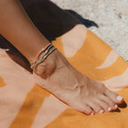 Mutiara Dainty Beaded Pearl Anklet