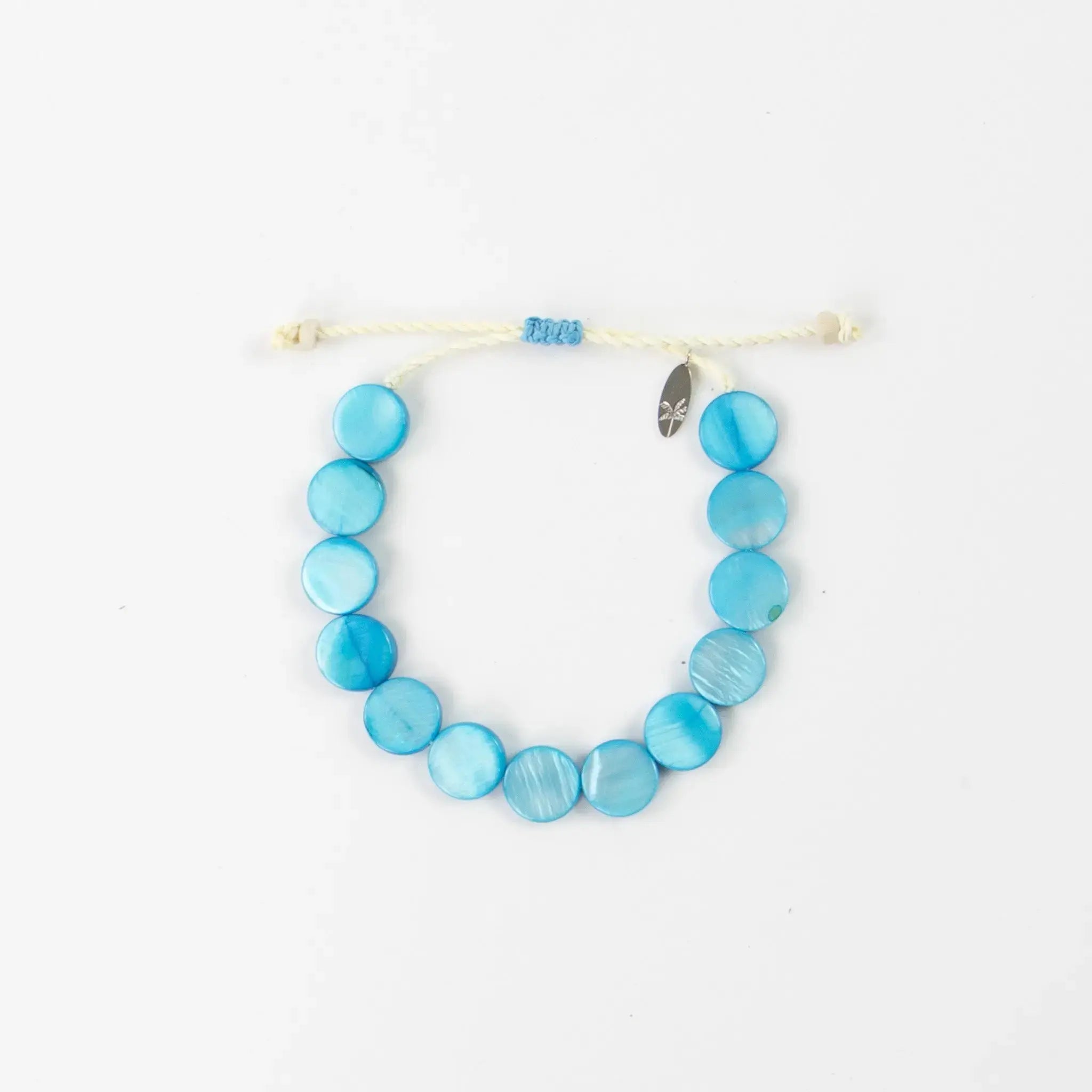 Mother of Pearl Disc Bracelet