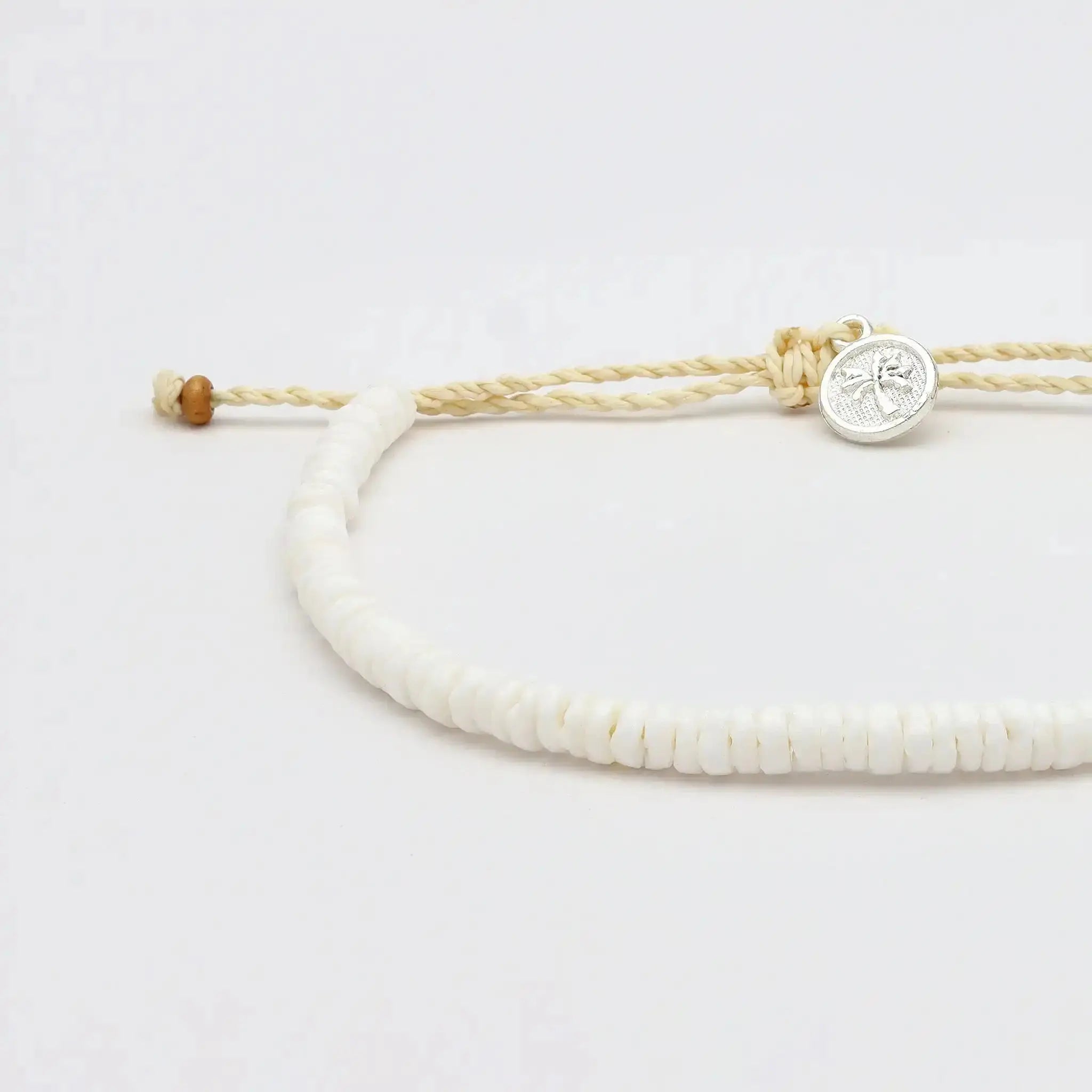 White Puka Shell Bracelet