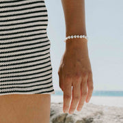 Mother of Pearl Heart Bracelet