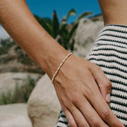 Cahaya Mother of Pearl Beaded Bracelet