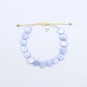 Mother of Pearl Disc Bracelet