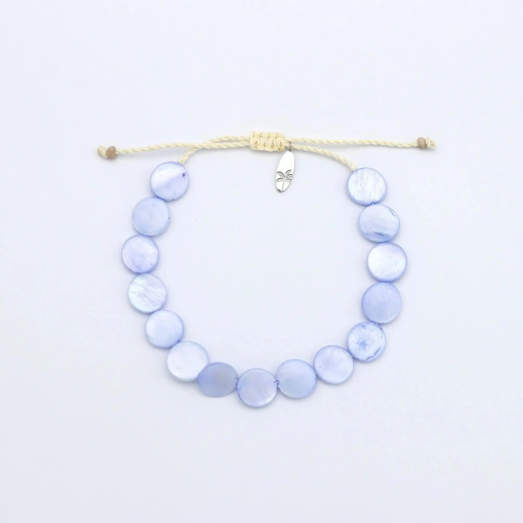 Mother of Pearl Disc Bracelet