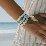 Mother of Pearl Disc Bracelet