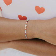 Matira Freshwater Pearl Beaded Bracelet