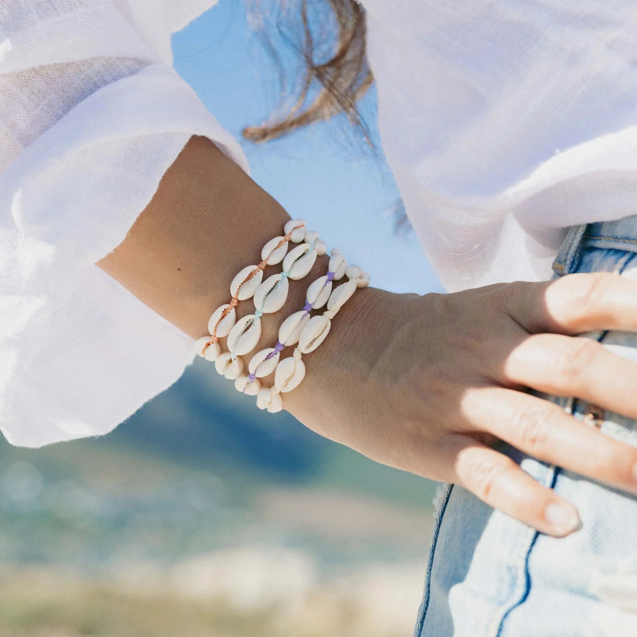 Livadi Cowrie Shell Bracelet