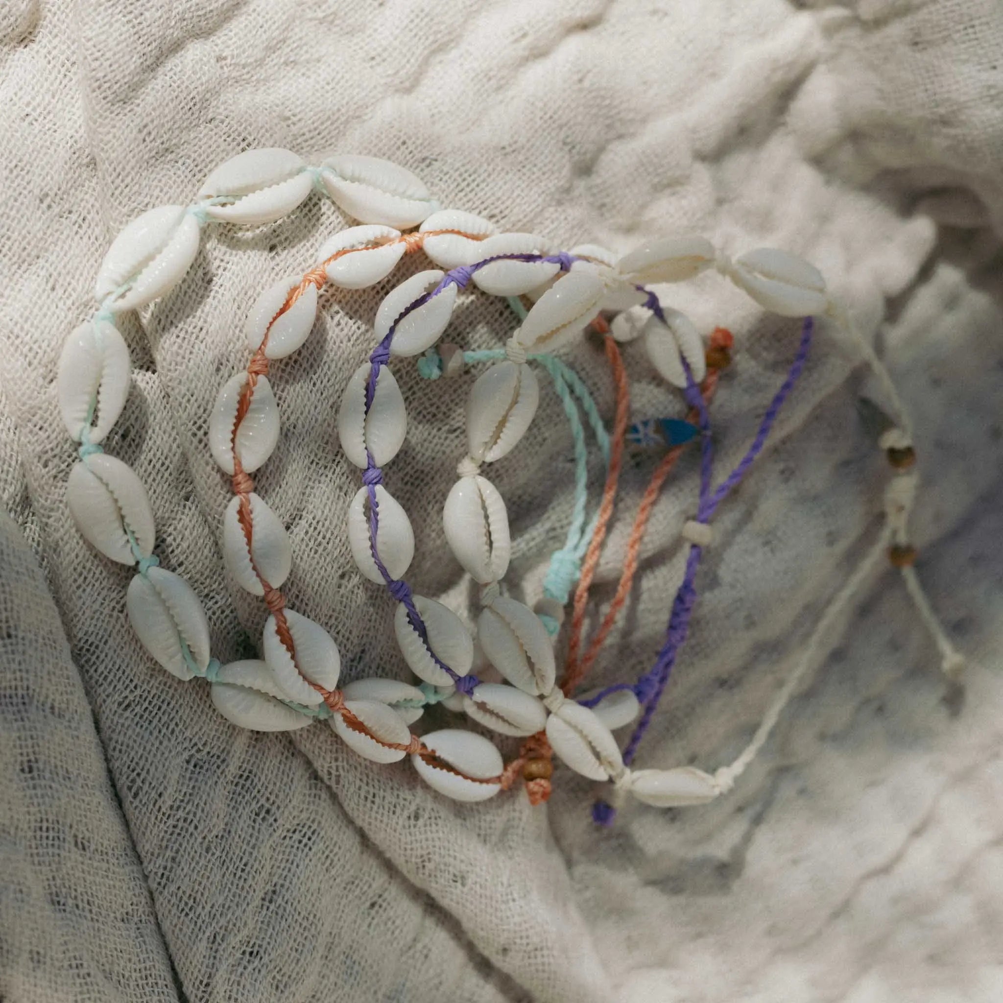 Livadi Cowrie Shell Bracelet