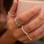 Kualoa Beaded Stretch Ring Set