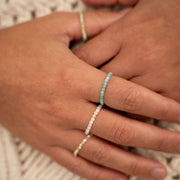 Kualoa Beaded Stretch Ring Set