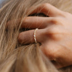 Kualoa Beaded Stretch Ring Set