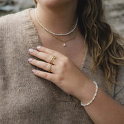 Mother of Pearl Waterproof Bracelet