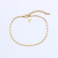 Paperclip Waterproof Chain Bracelet