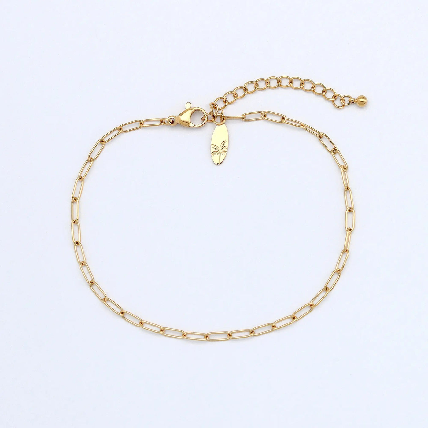 Paperclip Waterproof Chain Bracelet