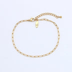 Paperclip Waterproof Chain Bracelet