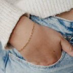 Paperclip Waterproof Chain Bracelet
