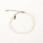 Pearl and Gold Bracelet Set