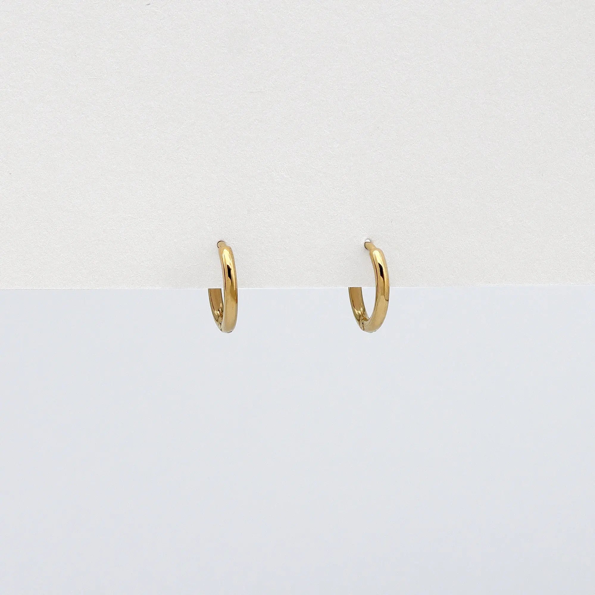 Tiny Huggie Hoop Waterproof Earrings