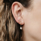 Tiny Huggie Hoop Waterproof Earrings