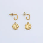 Luna Drop Waterproof Earrings