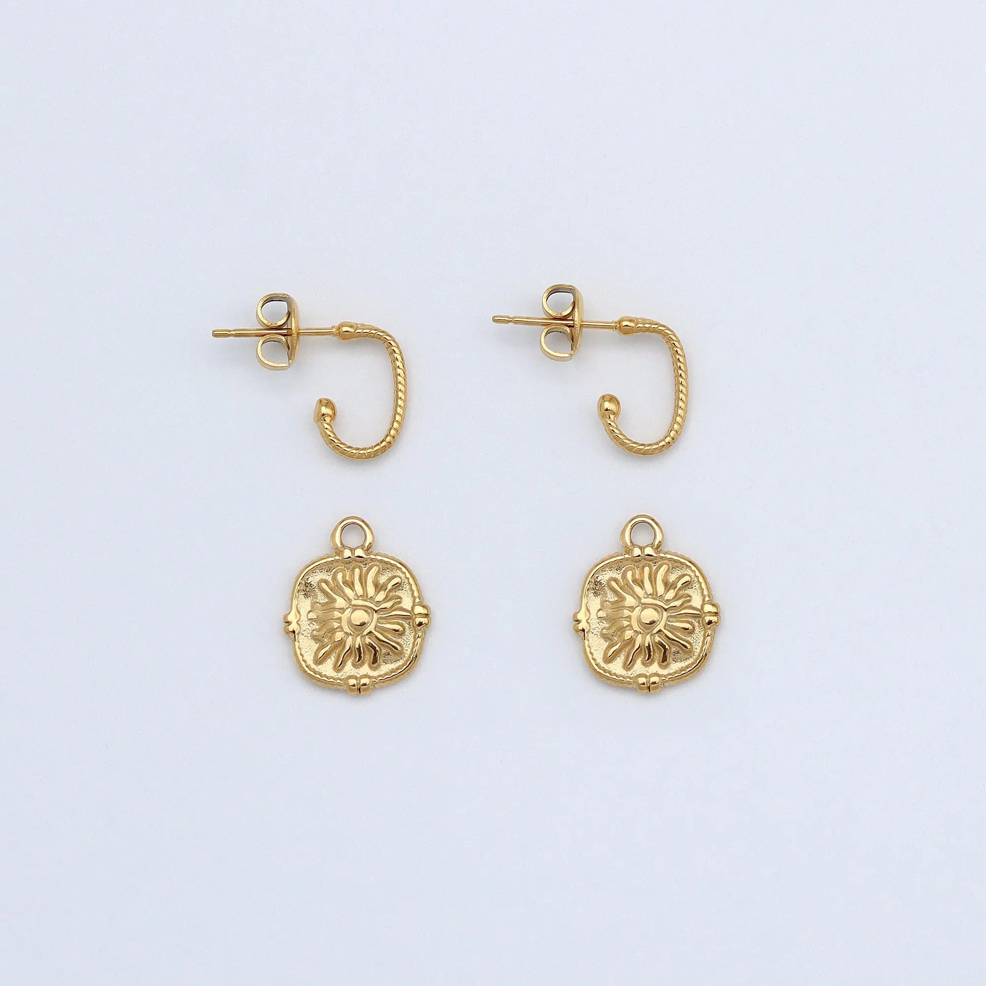Luna Drop Waterproof Earrings