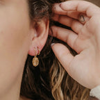 Luna Drop Waterproof Earrings