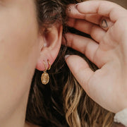 Luna Drop Waterproof Earrings