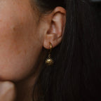 Sun Hoop Waterproof Earrings