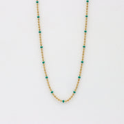 Enamel Chain Waterproof Necklace