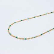 Enamel Chain Waterproof Necklace