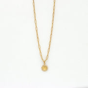 Sun Charm Necklace