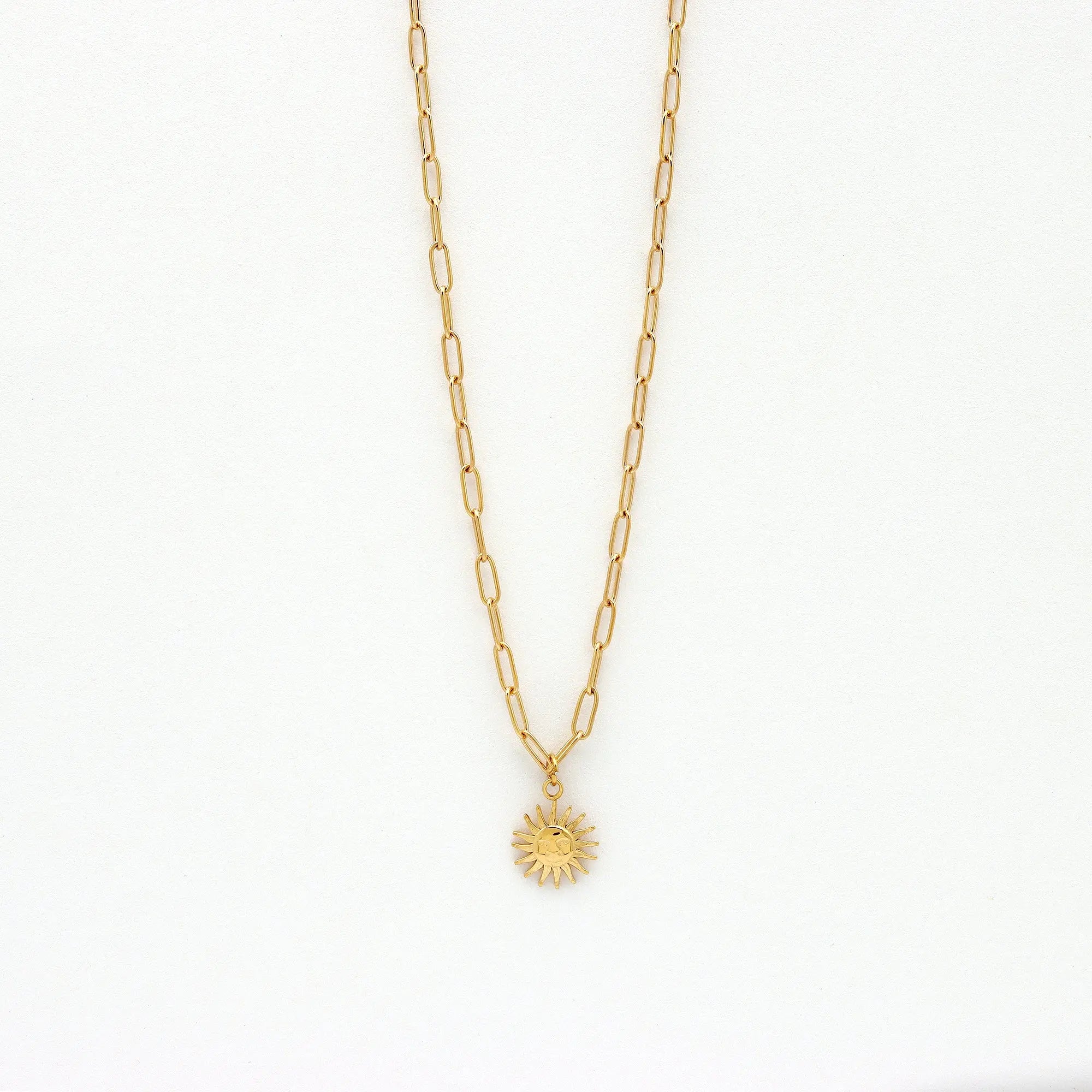 Sun Charm Necklace