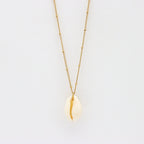 Cowrie Shell Chain Necklace
