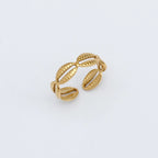 Cowrie Shell Waterproof Ring