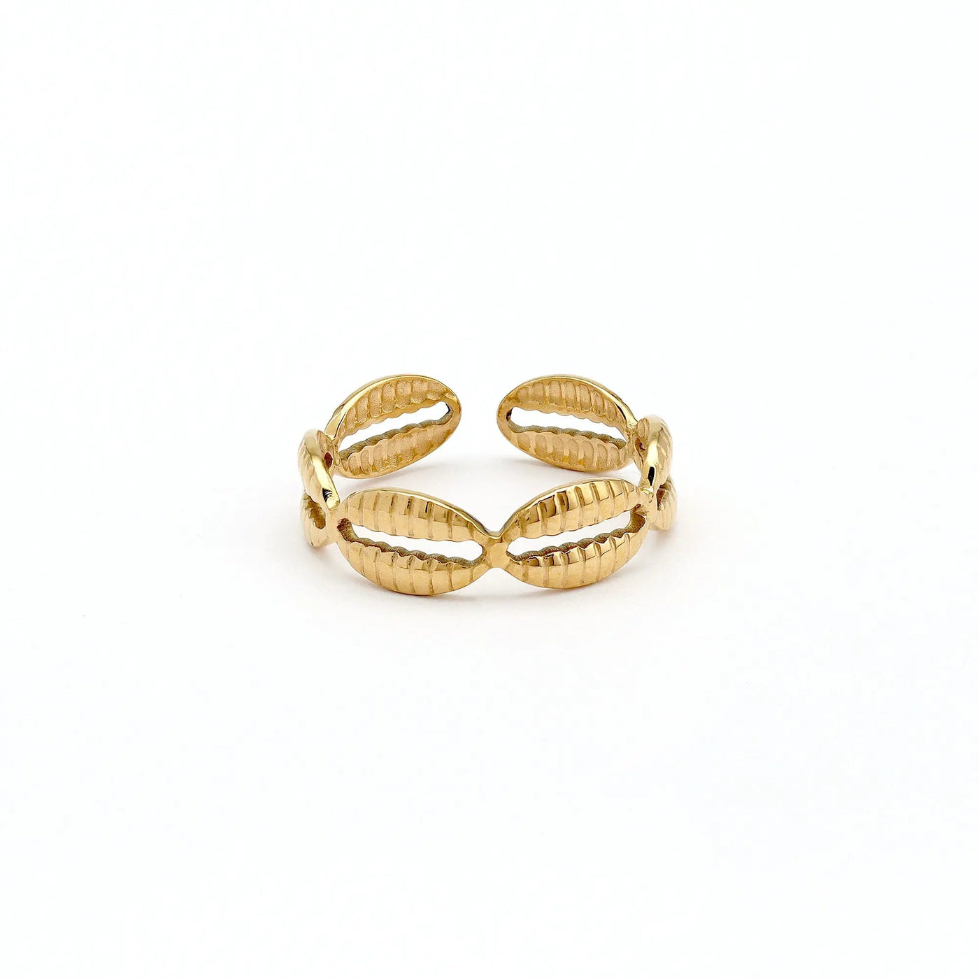 Cowrie Shell Waterproof Ring