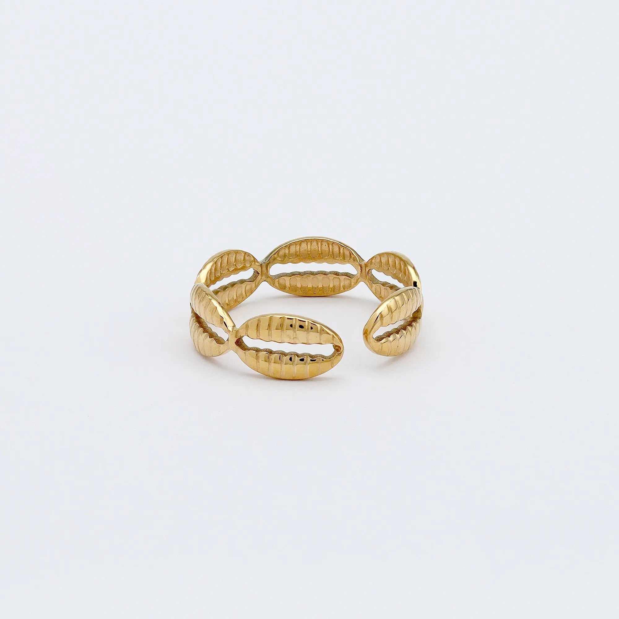 Cowrie Shell Waterproof Ring